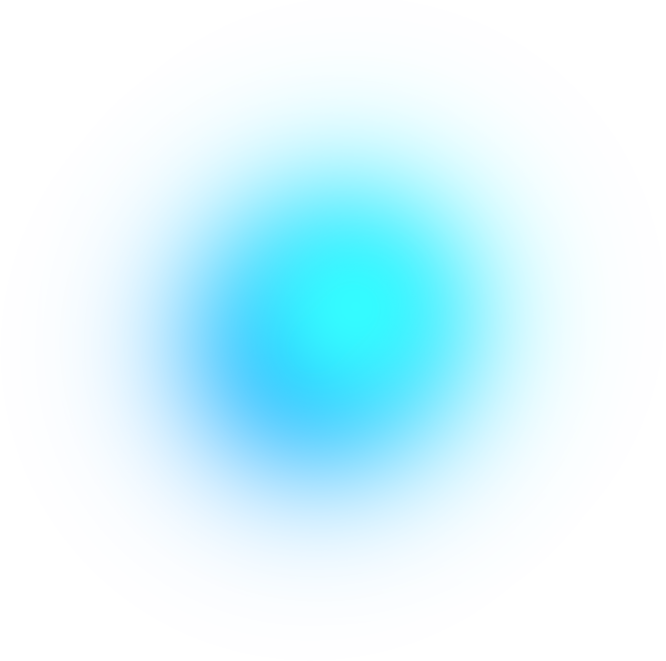 Blue Glow Gradient circle